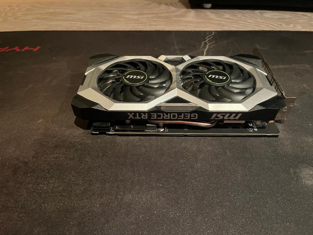 MSI GeForce RTX 2060 Ventus 6G OC, Computers en Software, Videokaarten, PCI-Express 3, Gebruikt, GDDR6, Ophalen of Verzenden