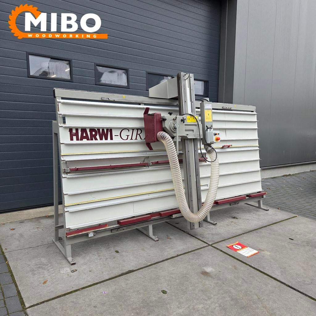 Harwi platenzaag 2500 x 1250mm compact ** wandzaag, 70 mm of meer, Overige typen, Ophalen of Verzenden, Zo goed als nieuw