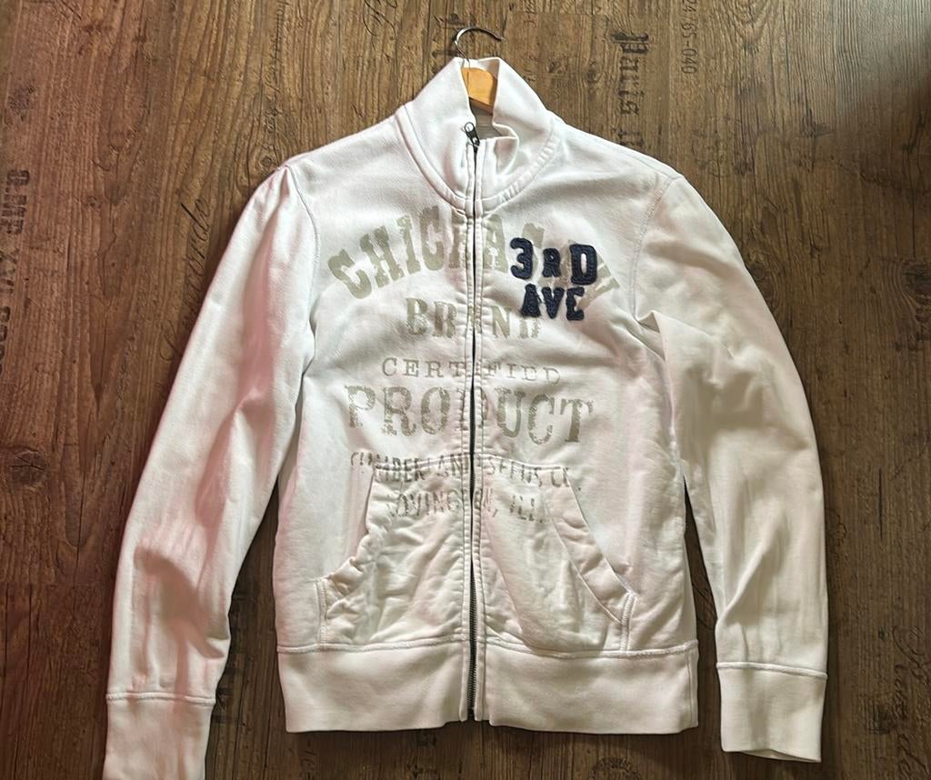 Vest maat s, Ophalen of Verzenden, Gedragen, Maat 46 (S) of kleiner, Wit