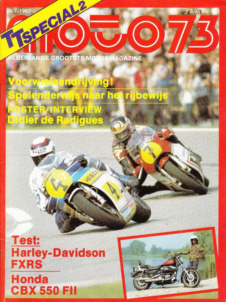 Moto73 1982 nr14 TT Special 2, Boeken, Motoren, Ophalen of Verzenden, Gelezen, Algemeen