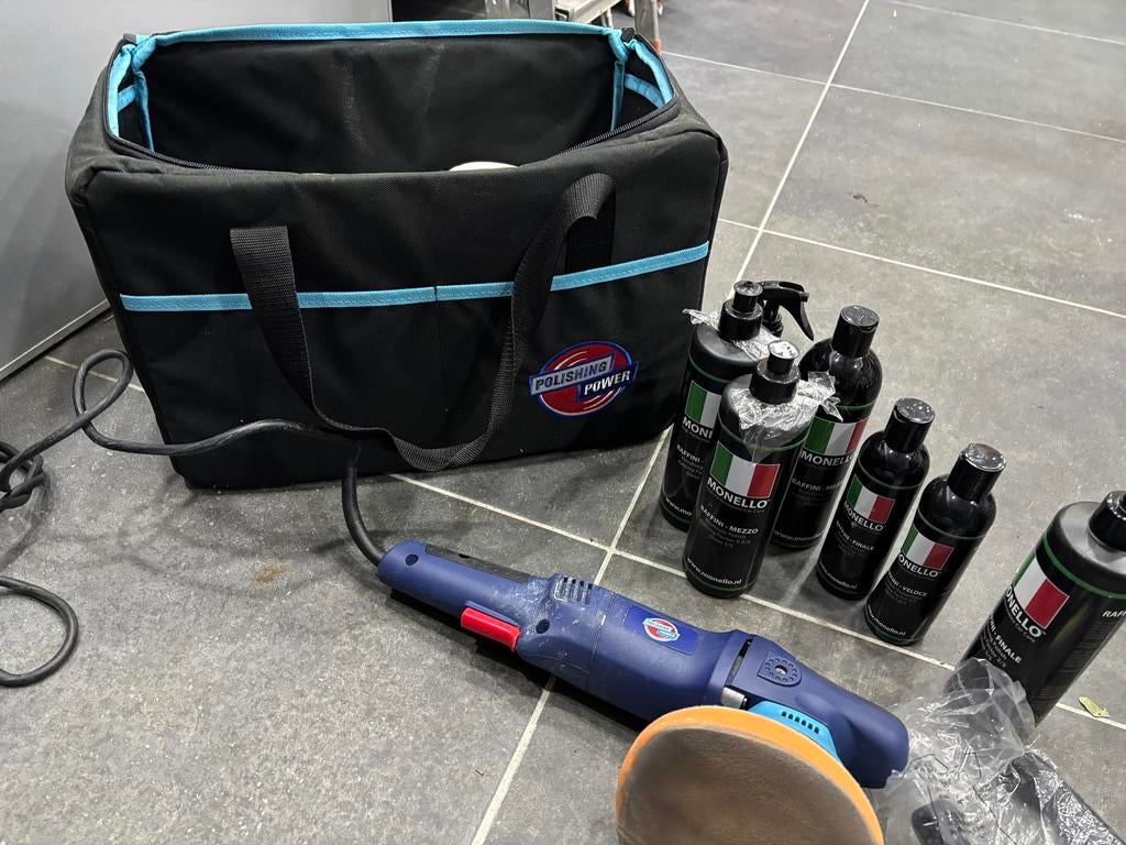 DAP 900 excentrische polijstmachine met toebehoren, Ophalen of Verzenden