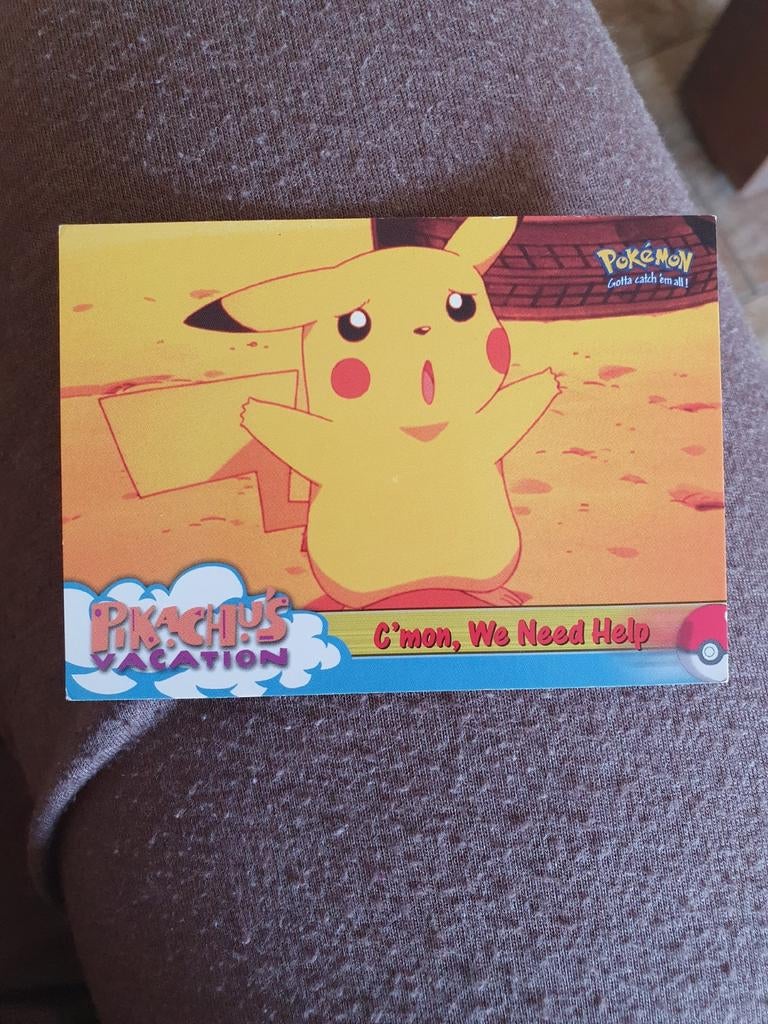 Pokemon Topps Movie Animation Edition kaart 53 Pikachu, Ophalen of Verzenden