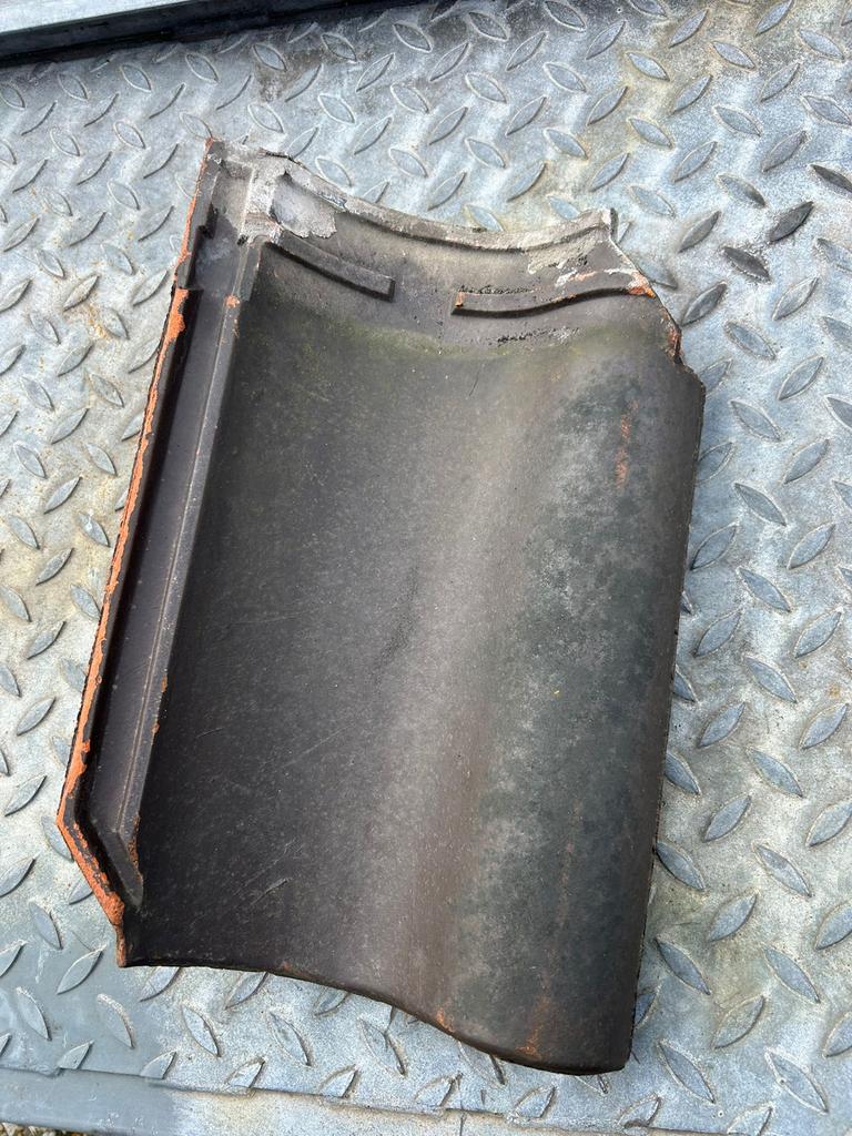 Gebruikte dakpannen 30/5, Ophalen, Gebruikt, Steen of Klei, Zwart