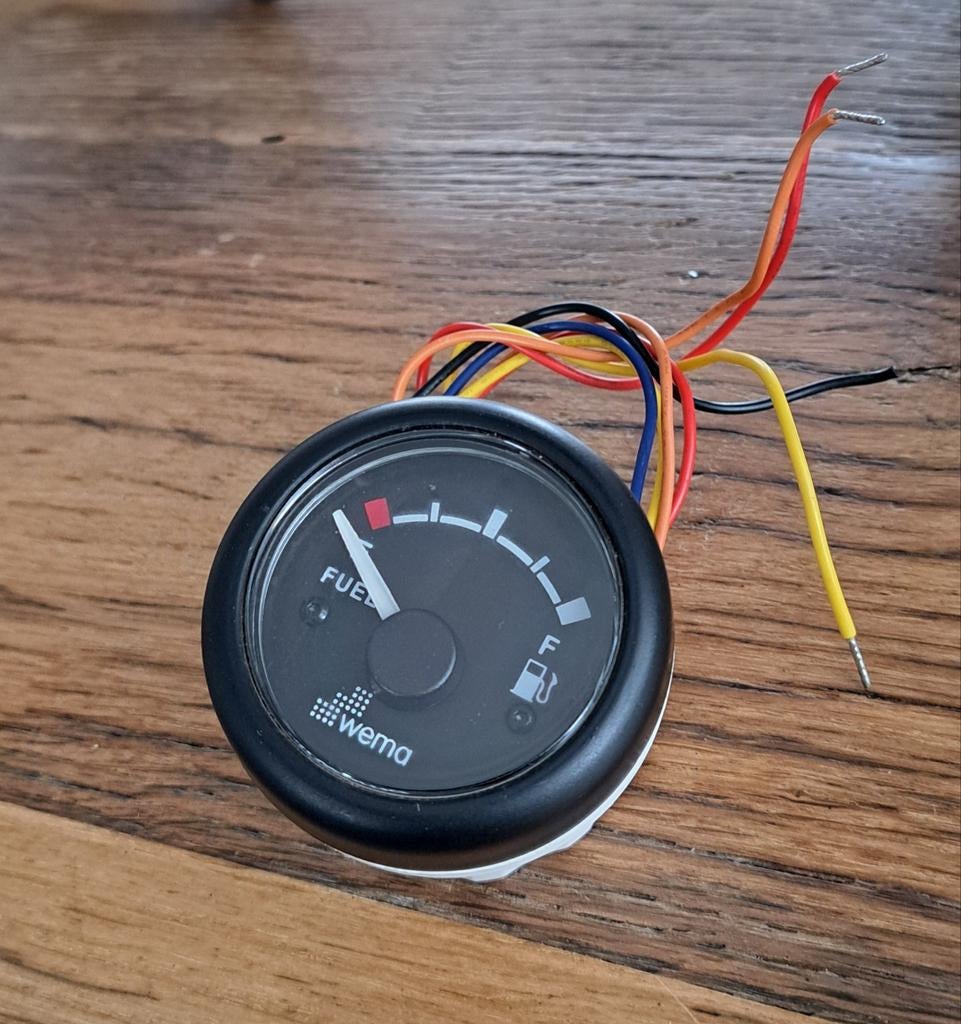 Wema Tankmeter Brandstof - Zwart, Ophalen of Verzenden, Gebruikt