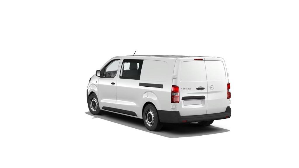 Opel Vivaro 2.0 Diesel 145 L3 DC | NU TE BESTELLEN | VANAF, Stof, 4 cilinders, Met garantie (alle), Wit