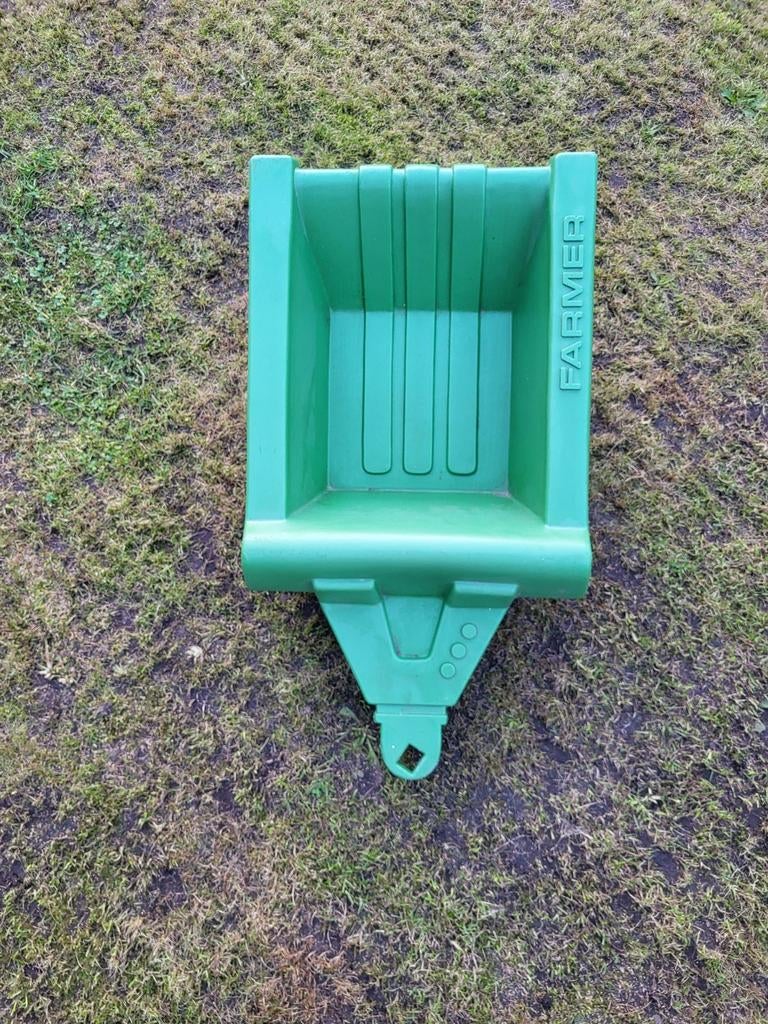 Groene aanhanger van Rolly Toys voor achter een tractor, Ophalen, Gebruikt, Trapvoertuig