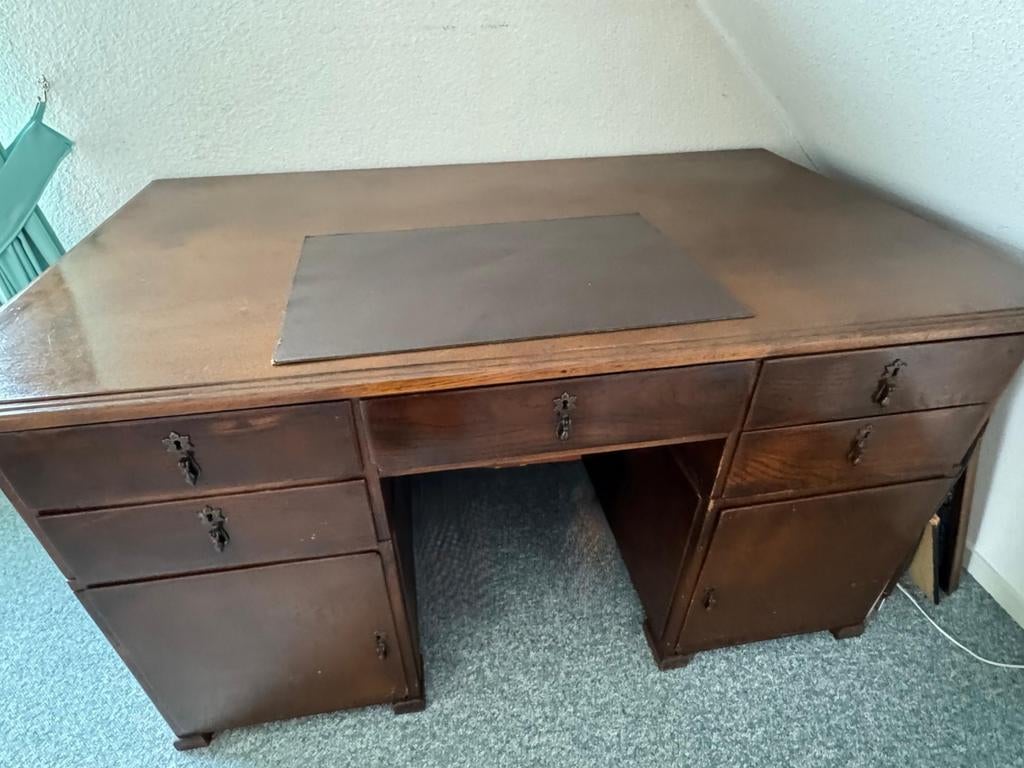 Mooi bureau uit de jaren 30, Verzamelen, Poppenhuizen en Toebehoren, Ophalen, Gebruikt, Gebruiksvoorwerp