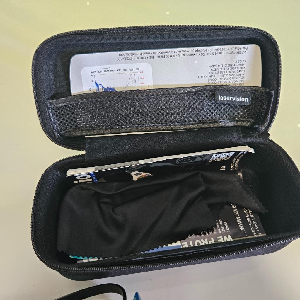 LASER OVERZETBRIL DYNA GUARD F18.P1F01  laserbescherming, Ophalen, Zo goed als nieuw