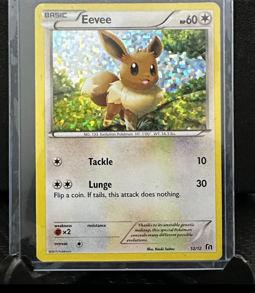 Eevee #12 - McDonalds 2016 Pokémon kaart, Ophalen of Verzenden