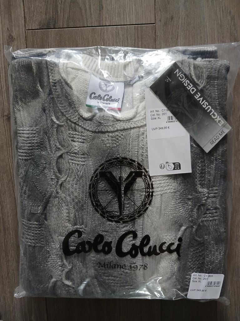 Carlo colucci trui maat XL, Ophalen, Nieuw, Maat 56/58 (XL)
