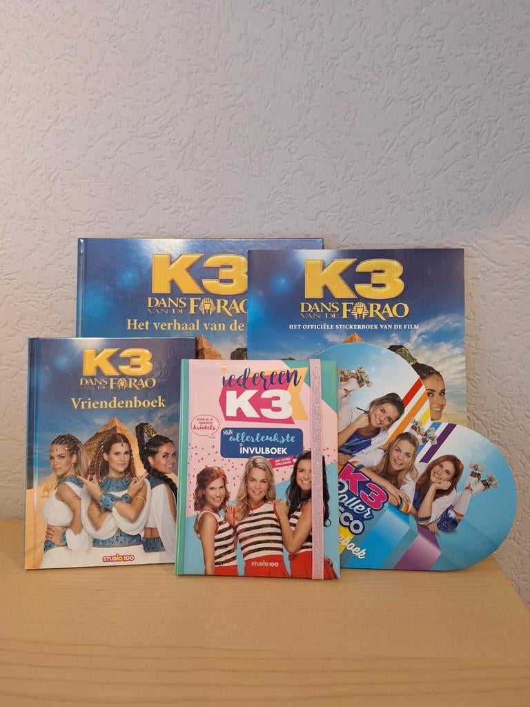 NIEUW K3 boekenpakket: Dans van de farao + Roller Disco, Ophalen of Verzenden, Nieuw