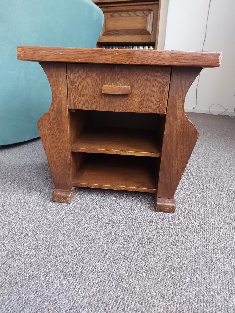 bijzettafel lectuurbak, Ophalen, Gebruikt