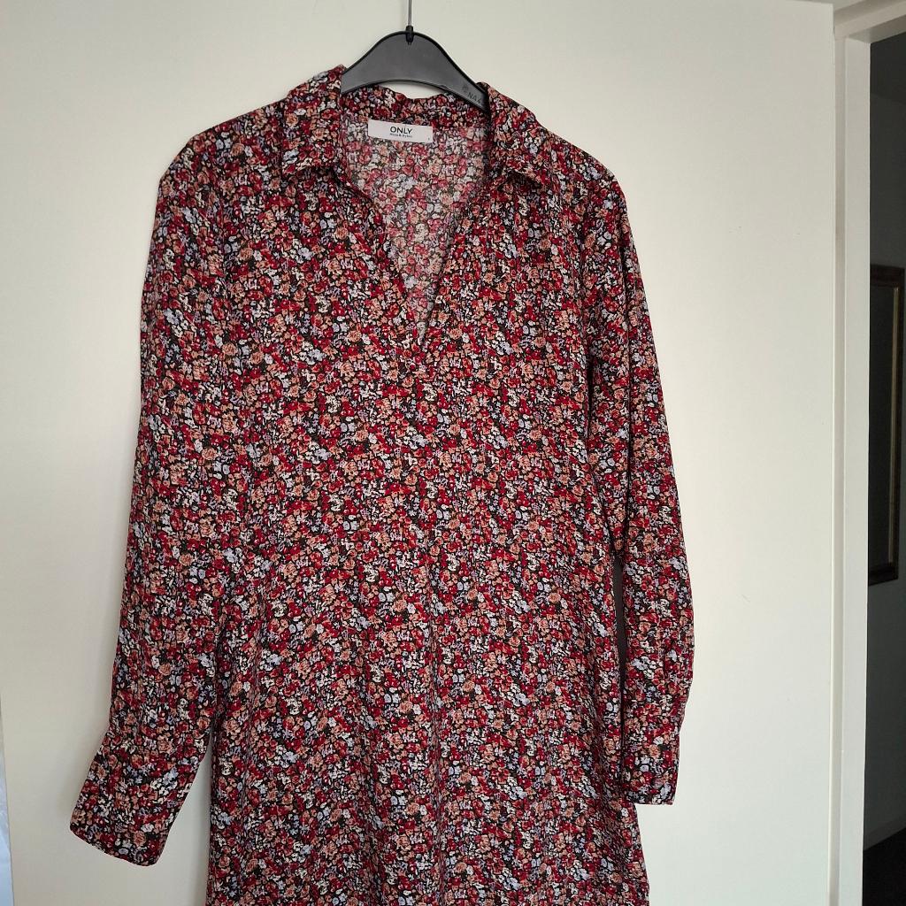 Lange jurk, Ophalen, Zo goed als nieuw, Maat 36 (S), Onder de knie