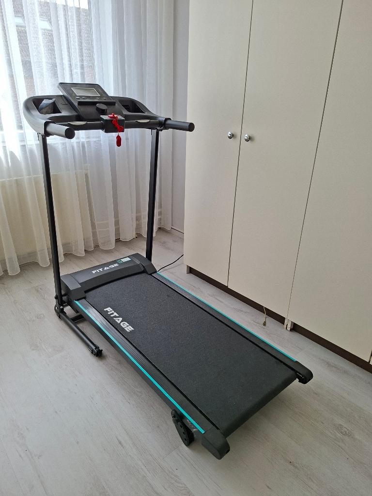 fitage loopband, Ophalen, Buik, Aluminium, Zo goed als nieuw