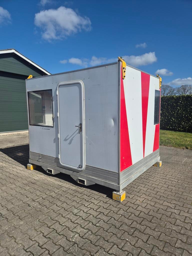 Compacte Unit / Bouwkeet Schaftkeet Kantoorunit 284 x 232, Ophalen of Verzenden