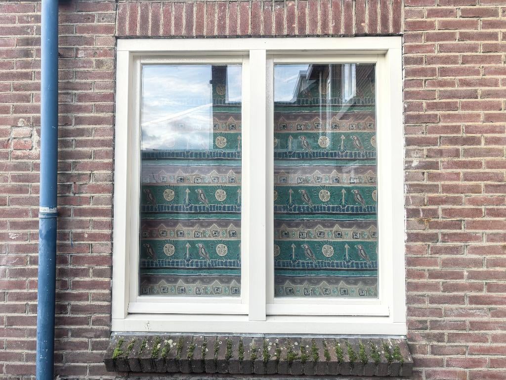 dubbel raam met kozijn b152xh157, Ophalen, Raamkozijn, Zo goed als nieuw, 150 tot 225 cm