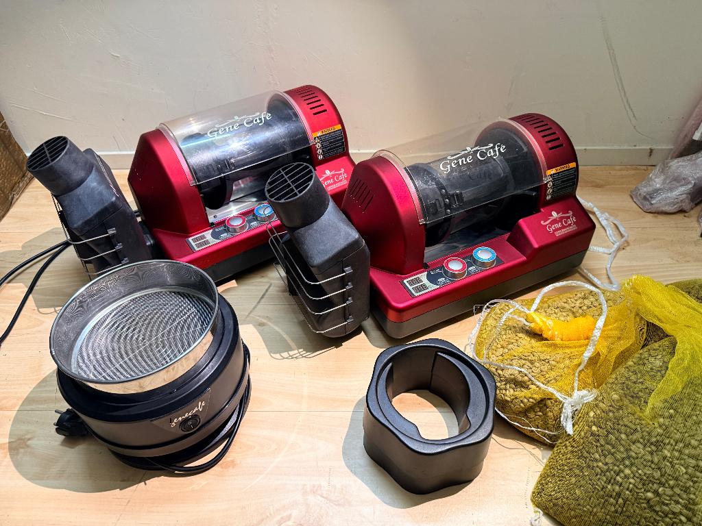Gene Cafe 2x + Koeler + Koffie, Witgoed en Apparatuur, Ophalen of Verzenden, Zo goed als nieuw