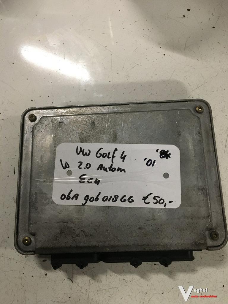 Vw Golf 4 2.0 Automaat 2001 ECU 06A 906 018 GG, Gebruikt, -, -, Ophalen of Verzenden