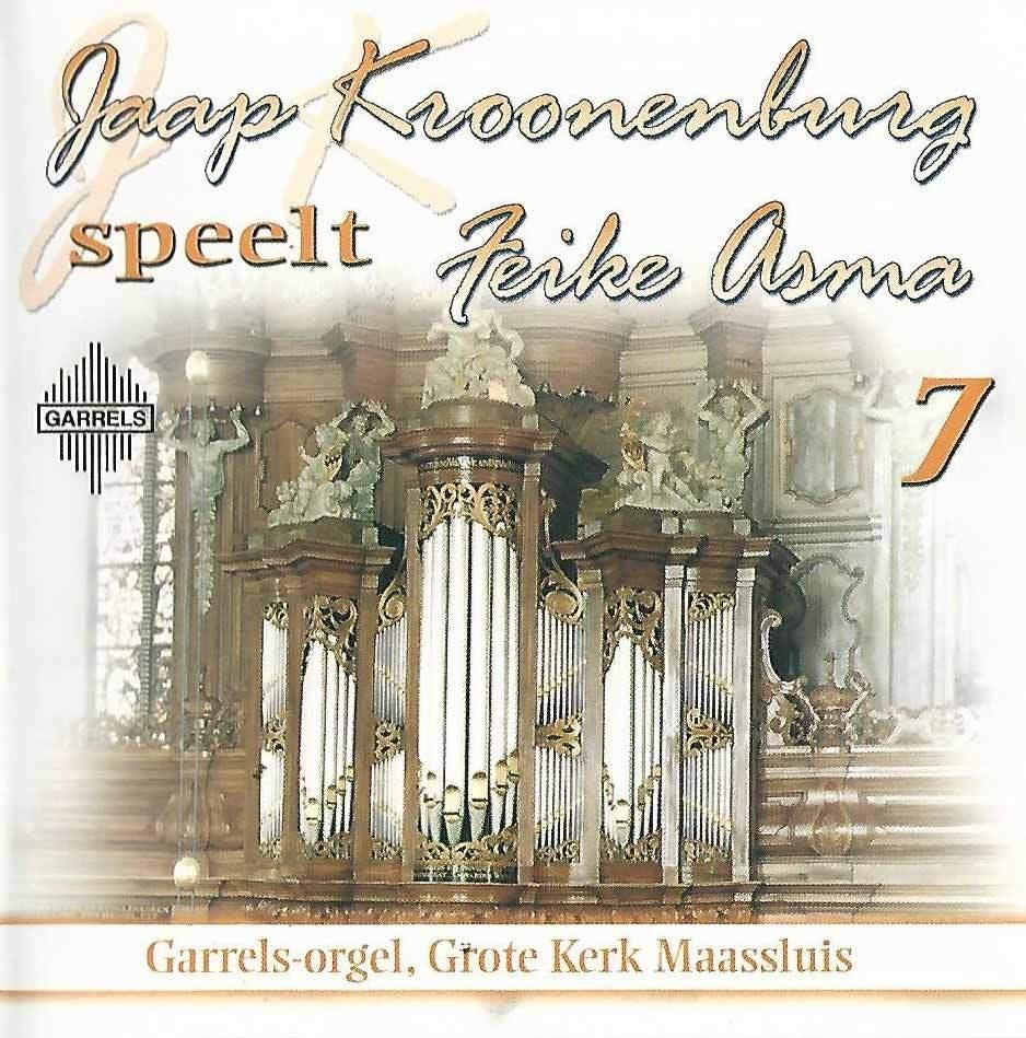 OrgelCD: Jaap Kroonenburg - Speelt Feike Asma - 7, Ophalen of Verzenden, Zo goed als nieuw, Koren of Klassiek