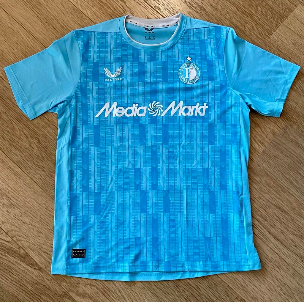 Feyenoord Keepersshirt 2024-2025 Castore Maat XL, Maat XL, Verzenden, Gebruikt, Shirt
