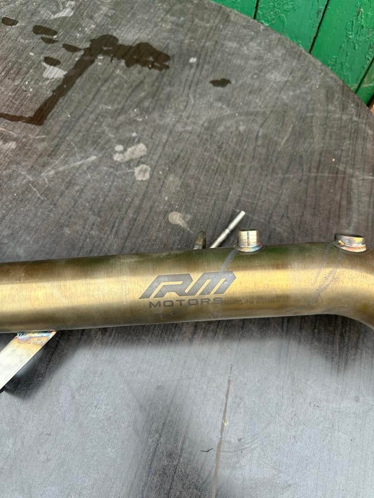 RM-Motors Downpipe BMW E60 E61 535d E90 E92 335d RVS, Ophalen of Verzenden, Gebruikt, BMW