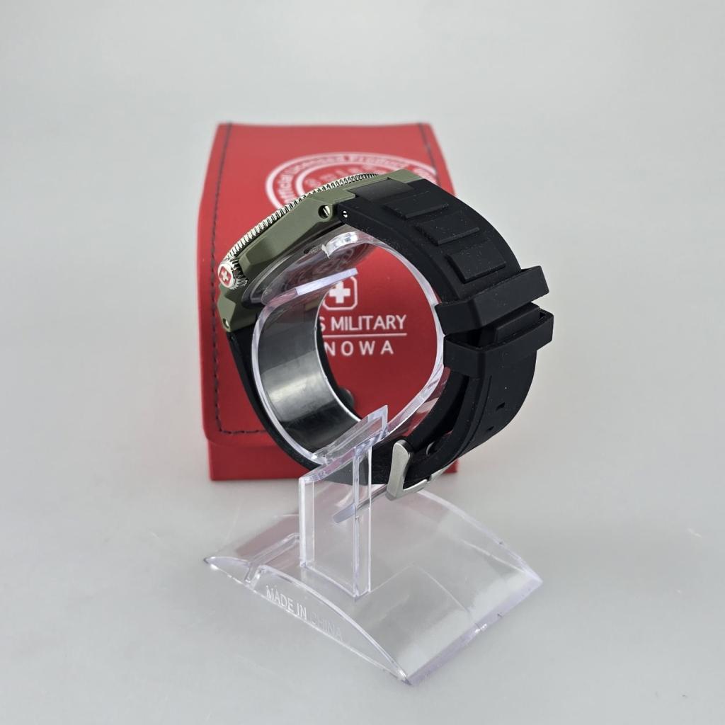 Swiss Military Hanowa GN00011 Herenhorloge Groen | ZGAN, Flex Ltd., Zo goed als nieuw, https://flex.com/contact-us, Nobelstraat 10, 5807 GA Oostrum LB, Limburg, Nederland