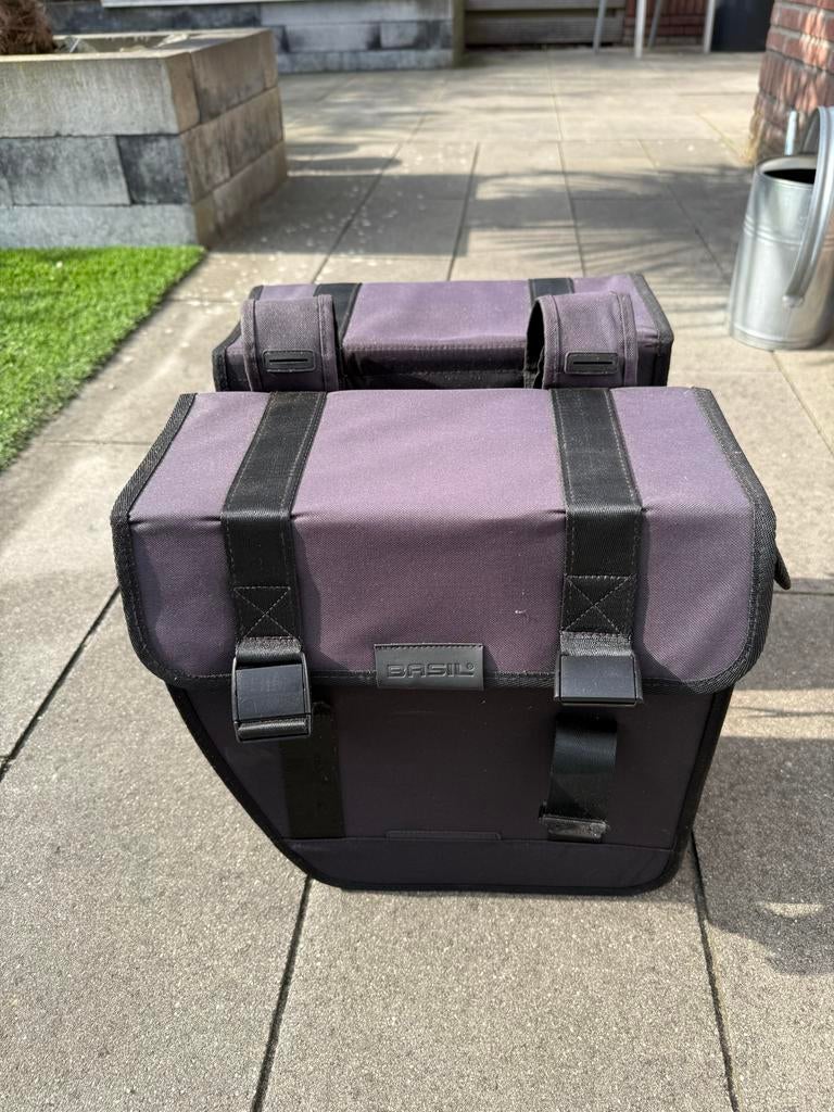 Basil fietstassen - Goede staat, Fietsen en Brommers, Fietsaccessoires | Fietstassen, Gebruikt, Ophalen