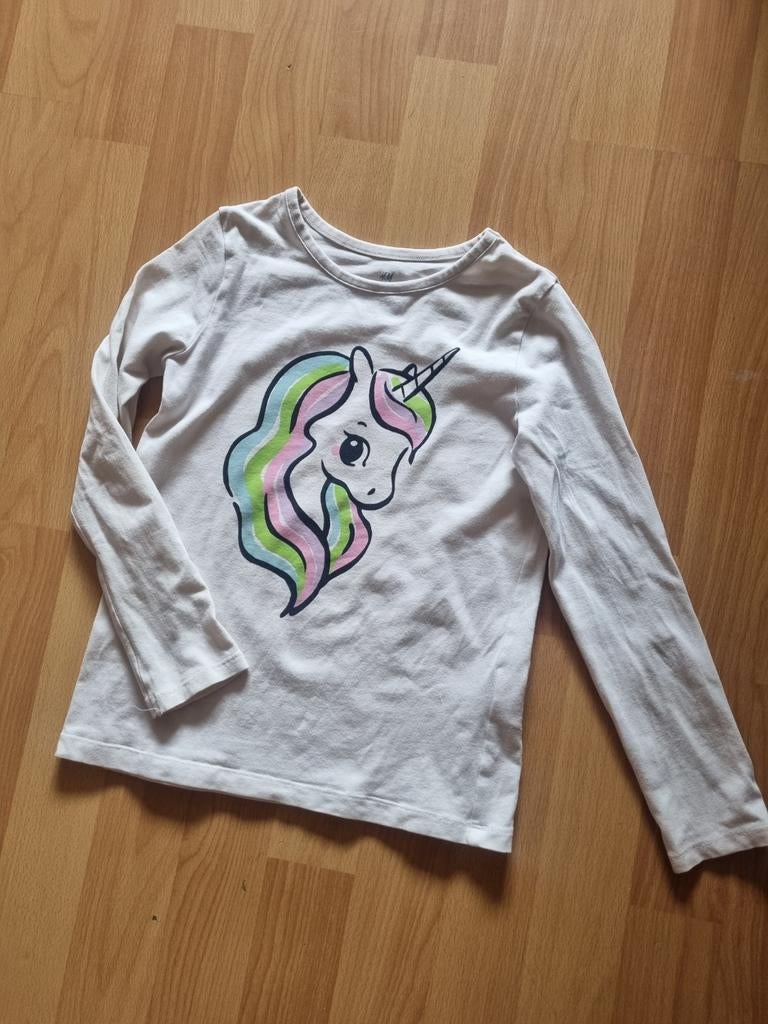 Unicorn shirt/ longsleeve maat 110/116, Ophalen of Verzenden, Meisje, Shirt of Longsleeve