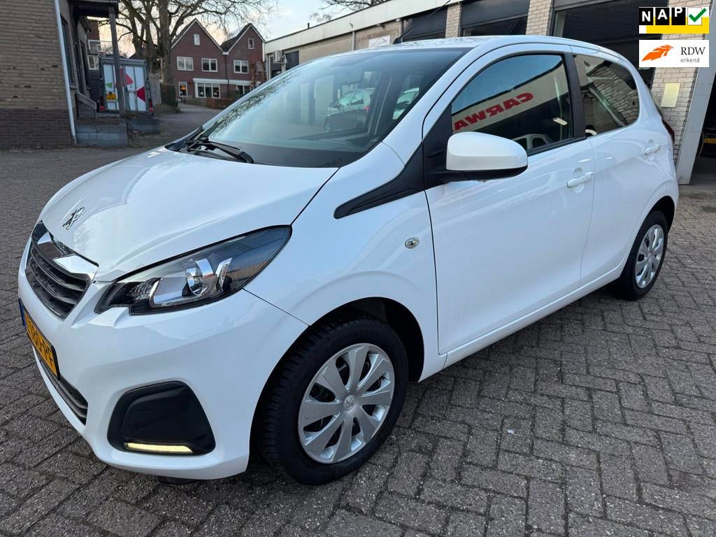Peugeot 108 1.0 e-VTi Active AIRCO CAR PLAY ORG 41696 KM NAP, Voorwielaandrijving, Gebruikt, Euro 6, 4 stoelen