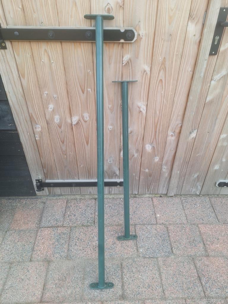 Tuimelrek stokken 90 en 125cm groen, Ophalen