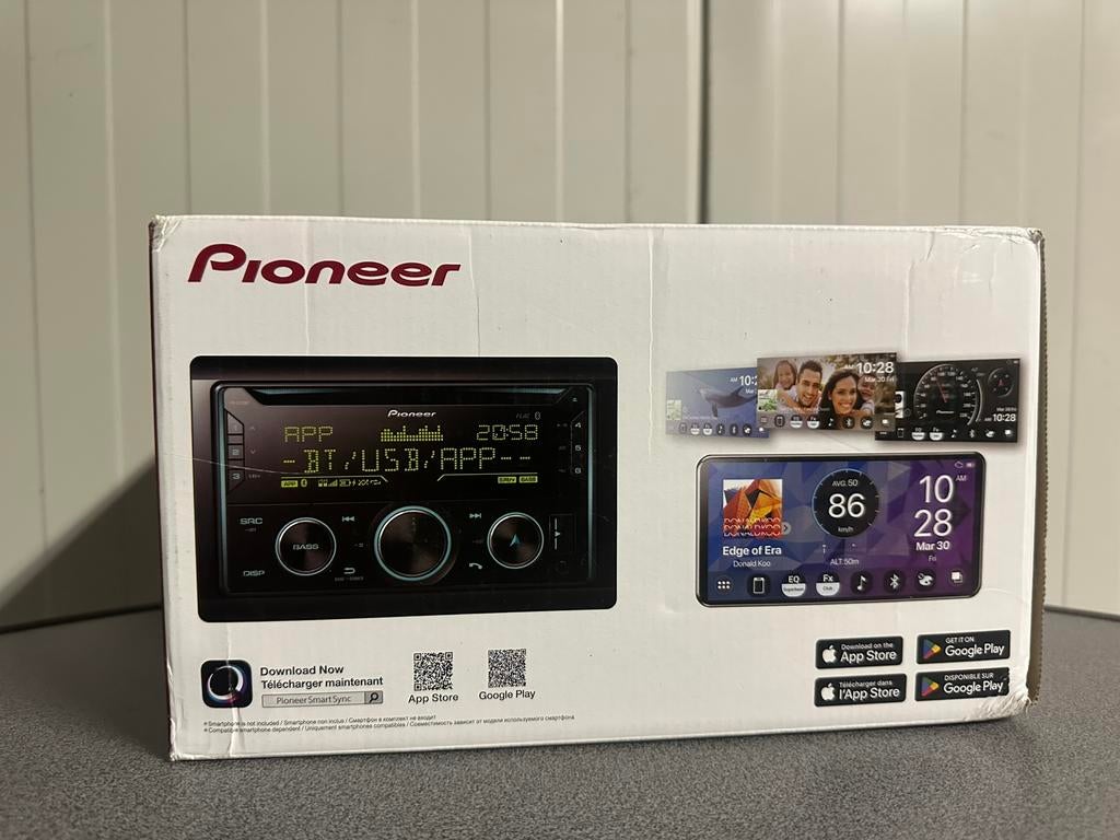 Pioneer FH-S720BT auto radio dubbeldin, Ophalen of Verzenden, Zo goed als nieuw