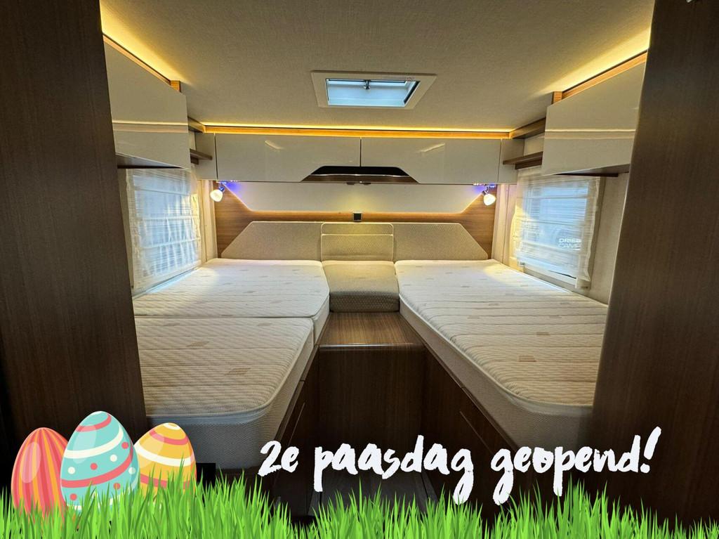 Hymer B580 MC Automaat Enkele Bedden Hefbed XXL Garage Silve, Airbags, 7 tot 8 meter, Bedrijf, Diesel