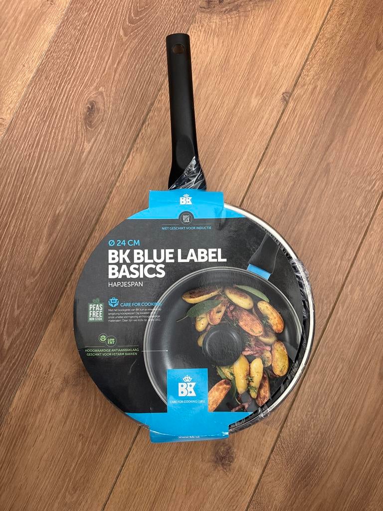 Nieuwe BK Hapjespan 24 cm, Keramische plaat, Ophalen of Verzenden, Koekenpan of Braadpan, Nieuw