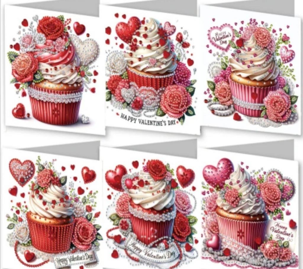 Diamond painting kaarten, Ophalen of Verzenden, Nieuw, Overige thema's