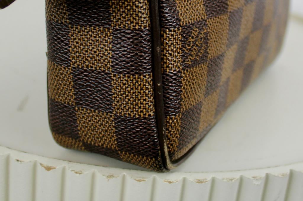 Louis Vuitton Damier Pochette Macau - 1023, Sieraden, Tassen en Uiterlijk, Tassen | Damestassen, Gebruikt, Bruin, Overige typen
