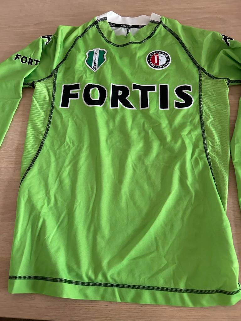 Feyenoord Keepersshirt Fortis Maat M, Maat M, Ophalen of Verzenden, Gebruikt, Shirt