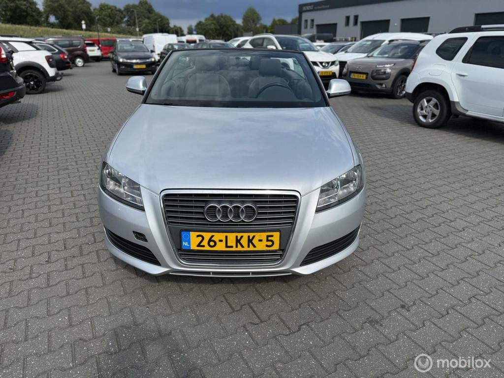 Audi A3 Cabriolet 1.8 TFSI Ambition, Euro 5, Stof, Gebruikt, Zwart