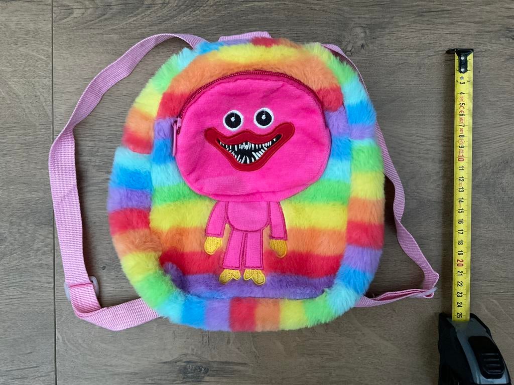 Nieuw zgan pluche Huggy Wuggy Ugly kinder tasje, Ophalen, Nieuw