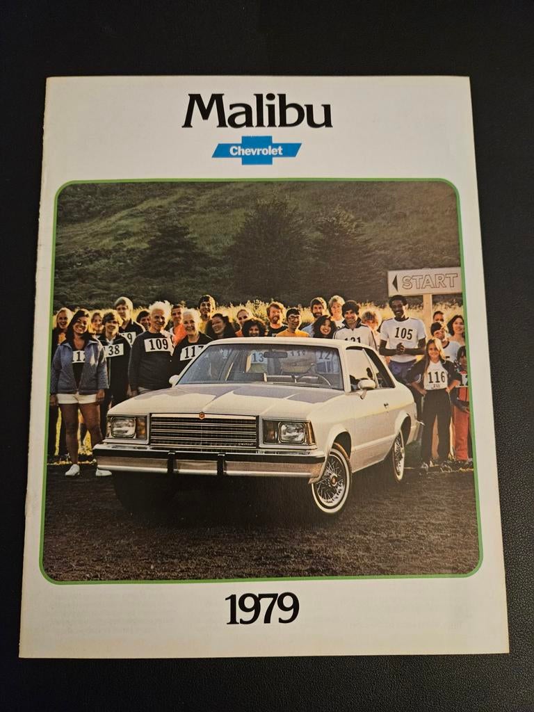 Brochure Chevrolet Malibu 1979 USA, Ophalen of Verzenden, Zo goed als nieuw, Chevrolet