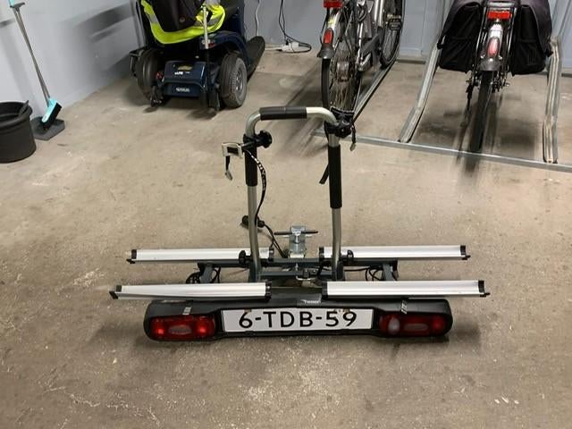te koop fiestendrager Twinny Load (voor e bikes), Ophalen, Zo goed als nieuw, 2 fietsen, Trekhaakdrager