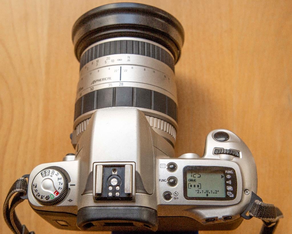 Analoge camera Canon 500N, Ophalen of Verzenden, Gebruikt, Spiegelreflex, Canon