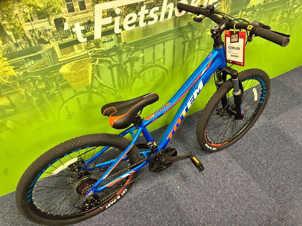 Fietshokje Raaks: Totem 1100 MTB 24 inch S3X7 NIEUW, Fietsen en Brommers, Hardtail, Heren, 45 tot 49 cm, Niet ingevuld