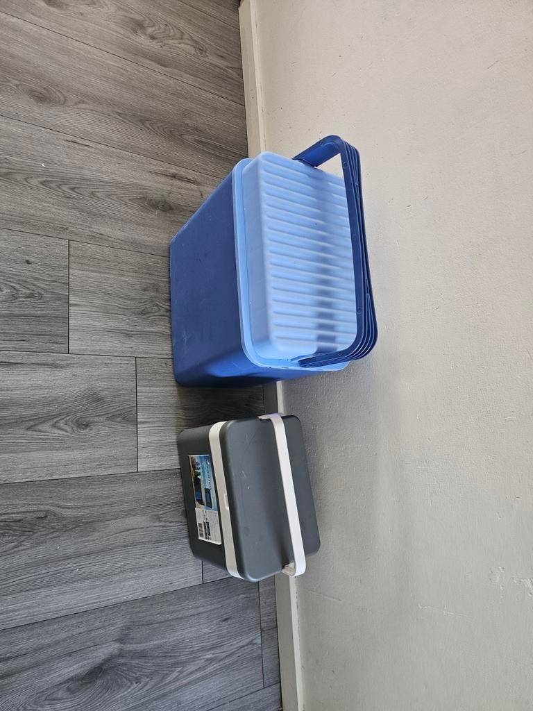 Handige koelboxen voor onderweg - Set van 2, Ophalen of Verzenden, Gebruikt, Koelbox, Koelelement