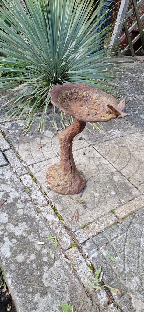 Decoratieve Vogeldrinkbak voor de Tuin, Tuin en Terras, Ophalen, Gebruikt