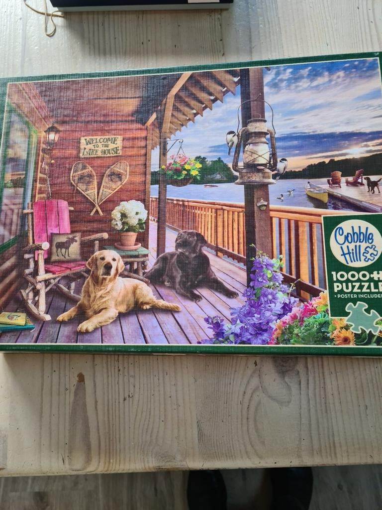 Cobble Hill 1000 stukjes puzzel., Ophalen, 500 t/m 1500 stukjes, Zo goed als nieuw