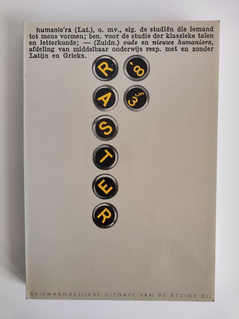 Raster 83 : Humaniora, Boeken, Diverse auteurs, Ophalen of Verzenden, Zo goed als nieuw, Nederland