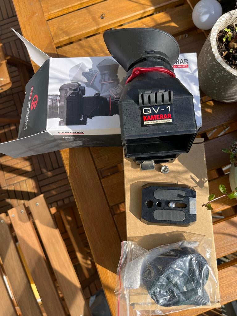 Kamerar QV-1 LCD Viewfinder - Zo goed als nieuw, Ophalen of Verzenden, Zo goed als nieuw, Overige typen