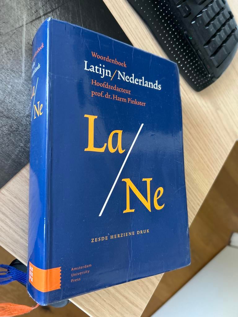 Woordenboek Latijn/Nederlands - Harm Pinkster, Boeken, Ophalen of Verzenden, Gelezen, Overige uitgevers, Latijn