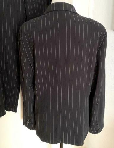 Brandtex kostuum; jasje en pantalon maat 44 [DM], Kleding | Dames, Kostuum of Pak, Zwart, Maat 42/44 (L), Ophalen of Verzenden