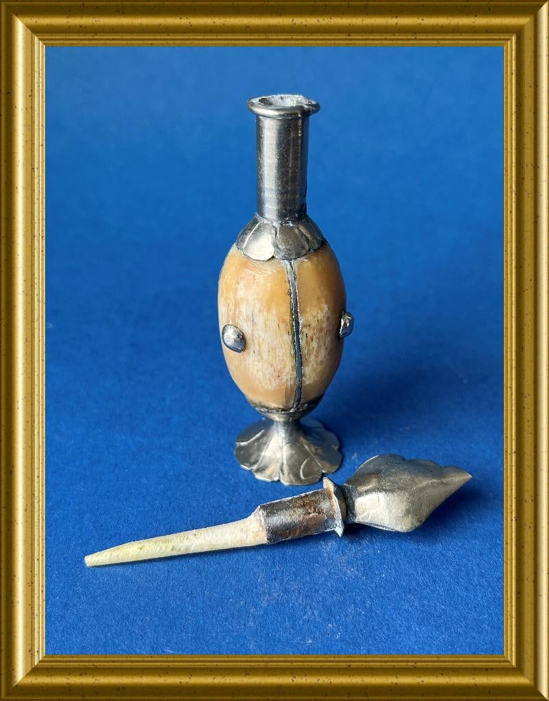 Oud marokkaans flesje, Antiek en Kunst, Ophalen of Verzenden